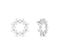 Swarovski 5601509 Ohrring Ohrstecker Metall Silber, Weiß