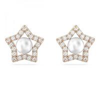 Swarovski Ohrstecker Stella Weiß Roségold-Legierungsschicht Nicht-Edelmetall Einheitsgröße