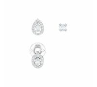 Swarovski Ohrstecker Damen Attract Asymmetrisch Rhodiniert Weiß 5410284