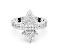 Swarovski ORTYX Ring: Ring White/RHS 60 5642988 Marke, Einheitsgröße, Metall, Kein Edelstein