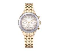 Octea chrono Uhr, Schweizer Produktion, Metallarmband, Goldfarben, Champagne-vergoldetes Finish OS