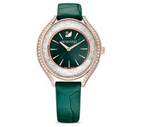 Swarovski Reloj Aura 5644078 piel Verde ORO rosa