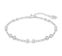 Swarovski Remix Collection Strand, Rundschliff, Weiß, Rhodiniert OS