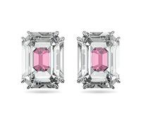 Swarovski Rhodinierte Damenhalskette mit einem Anhänger aus Gelben und Blauen Swarovski Kristallen