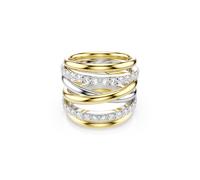 Swarovski Hyperbola Cocktail Ring, 60, Kristall, Kein Edelstein