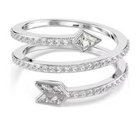 Idyllia Motivring, Verschiedene Schliffe, Pfeil, Weiß, Rhodiniert 55