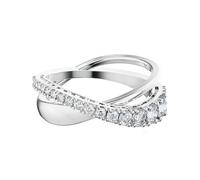 Swarovski Ring - Twist Rows - 5572716 silber
