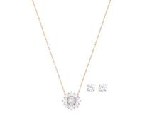 Swarovski Schmuck-Set Idyllia Sonne, Weiß, Roségold 5492282