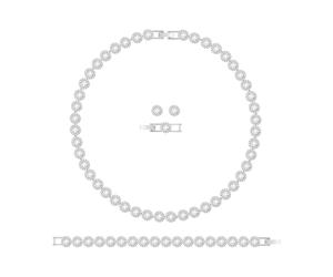 Swarovski Schmuck-Set Una Angelic 5367853