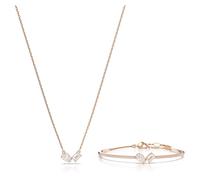 Swarovski Halskette - Mesmera set, Mixed cuts - Gr. unisize - in Weiß - für Damen