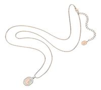 Swarovski Signum Anhänger, rose Vergoldete Damenhalskette mit Edlem Anhänger und Strahlenden Swarovski Kristallen
