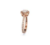 Swarovski Sparkling Dance Round Ring Damen Roségold 5482710