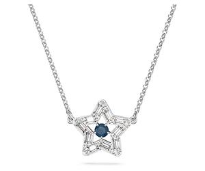 Swarovski Stella Halskette, Ohrringe und Armband, Kristallschmuck-Kollektion, rhodiniertes Finish, Einheitsgröße, Rhodiniert, Kristall