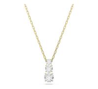 Swarovski Anhänger Stilla Weiß, vergoldet