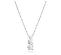 Swarovski Halskette Attract Trilogy Round 5414970 – weiß, rhodiniert