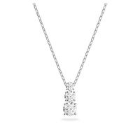 Swarovski Halskette Attract Trilogy Round 5414970 – weiß, rhodiniert