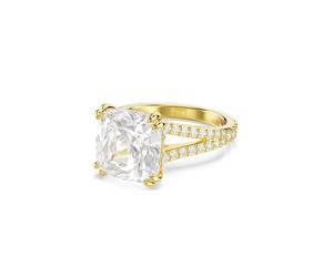 Swarovski Stilla Cocktail Ring Edelstahl Vergoldet 5693504-58 - Damen - Edelstahl
