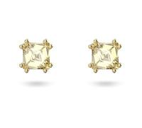 Paar Ohrstecker SWAROVSKI "Stilla, Kissenschliff, 5639124" Ohrringe Gr. Metall, goldfarben (gelbgoldfarben, gelb, gelb) Damen Ohrstecker mit Swarovski Kristall (58770504-0)