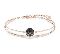 Swarovski Armreif 5389046 Ginger grau, rosé vergoldet