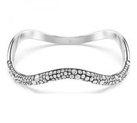 Sublima Armreif, Rundschliff, Weiß, Rhodiniert L