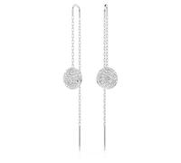 Swarovski Ohrringe Sublima Meteora 5683448 Weiß rhodiniert mit Swarovski-Kristallen