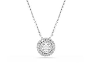 Swarovski Sublima Glam - Halskette Für Damen one_size Silber