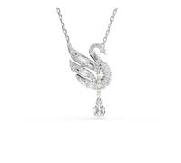 Swarovski Swan Kollektion, Weiß, Rhodiniert