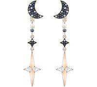 Swarovski Symbolic Ohrring Jackets, Lange Ohrhänger im Metallmix mit Funkelnden Swarovski Kristallen