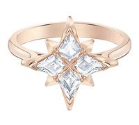 Swarovski Symbolic Star Motivring, Weiss, Rosé vergoldet
