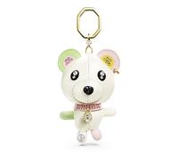 Teddy Handtaschen-Charm, Bär, Mehrfarbig, Goldlegierungsschicht OS