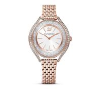 Swarovski Damen Uhr 5519459 Crystalline Aura, Metallarmband, roséfarben, rosé vergoldetes PVD-Finish