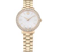 Uhr, Schweizer Produktion, Metallarmband, Goldfarben, Champagne-vergoldetes Finish OS