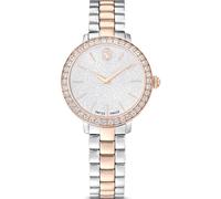 Swarovski Matrix 3 Link Metallarmband, Edelstahl, PVD Roségold Silber