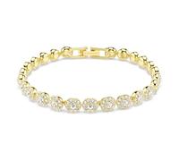 Swarovski Armband Una Angelic Rundschliff Weiß Goldlegierungsschicht S