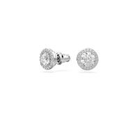 Swarovski Ohrringe - Constella Round cut Pavé Rhodium plated - Gr. unisize - in Silber - für Damen