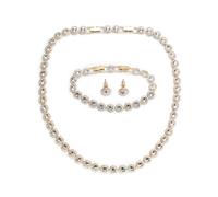 Una Angelic Set, Set (3), Rundschliff, Weiß, Goldlegierungsschicht OS