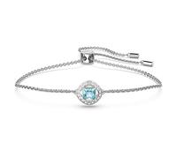 Swarovski Una Angelic Square Armband, Blau, Rhodiniert, Amazon Exklusiv