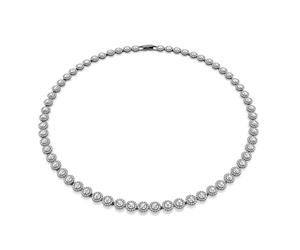 Swarovski 'Una' Damen-Halskette aus Metall - Schwarz 5681057 Einheitsgröße