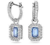 Swarovski Damen-Ohrringe blau/silber/transparent One Size