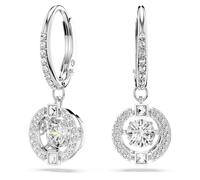 Swarovski Damen-Ohrringe Sparkling Dance Silber One Size 4587300