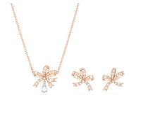 Volta Set von Swarovski - Weiß, Roségold-Legierungsschicht
