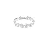Ariana Grande x Swarovski Armband, Rundschliff, Blume, Weiß, Rhodiniert OS