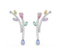 Swarovski x Ariana Grande Drop-Ohrhänger, Verschiedene Schliffe, Mehrfarbig, Rhodiniert