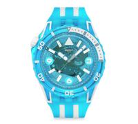 Swatch SSCU09S100 Scubaqua Armbanduhr Blue Fire