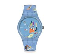 Uhr von Swatch New Gent Blue Sky by Vassily Kandinsky SUOZ 342