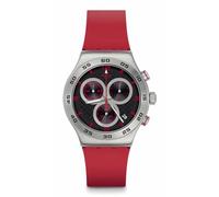 Swatch Crimson Carbonic Red 2 Unisex-Armbanduhr YVS524, Gurt