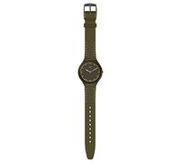 Swatch Damen Analog Schweizer Quarz Uhr mit Silicone Armband SVOG101