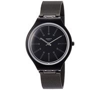 Swatch Damen-Armbanduhr Analog Quarz Edelstahl SVOB100M