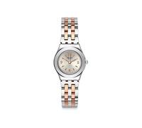Swatch Damen Armbanduhr Analog Quarz Edelstahl YSS308G