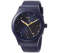 Swatch Herren Analog Automatik Uhr mit Silikon Armband SUTN403
